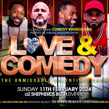 Comedy Warehouse | LOVE & COMEDY